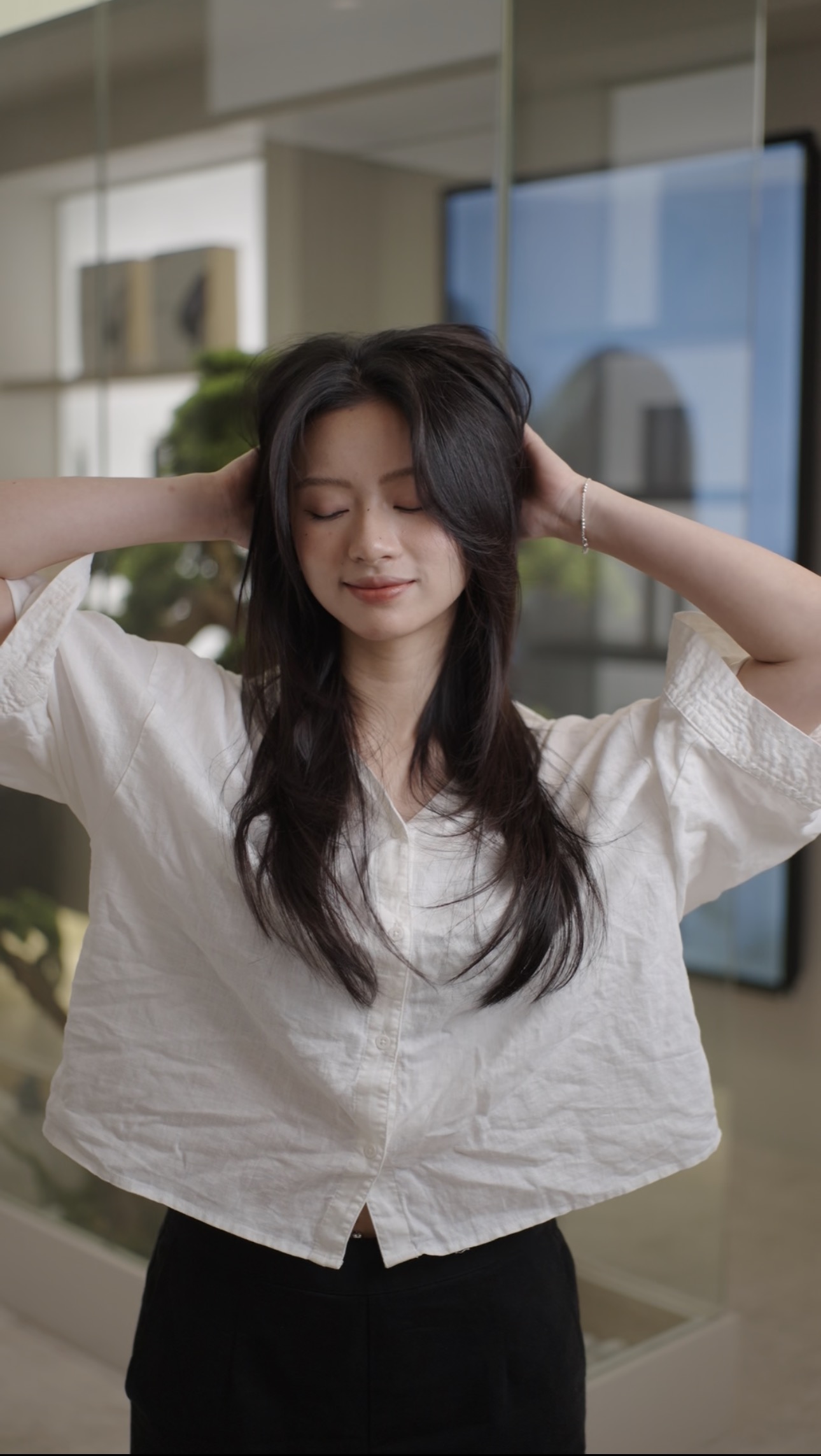 Scalp after treatment at NŌMI